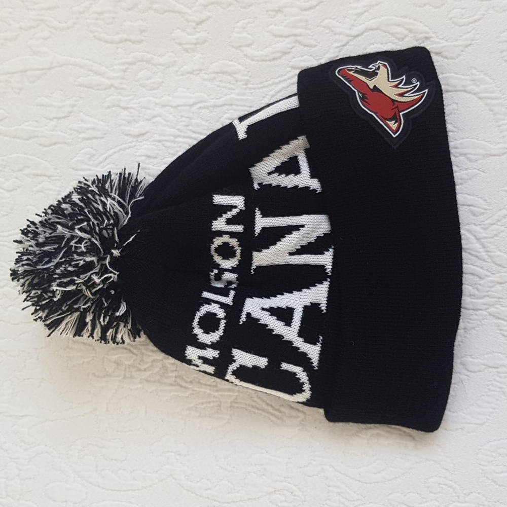 🆕️ Rare Arizona Coyotes NHL Hockey x Molson Canadian Beer Promo Touque H